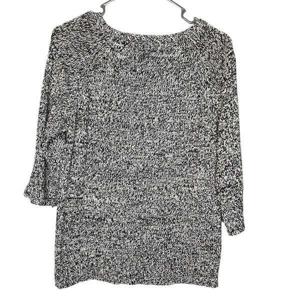 First Issue by Liz Claiborne Black & White Knit Sweater, L - Picture 2 of 6